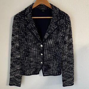 St. John Navy Knit‎ Blazer